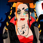 Spooky Halloween Girl Makeover